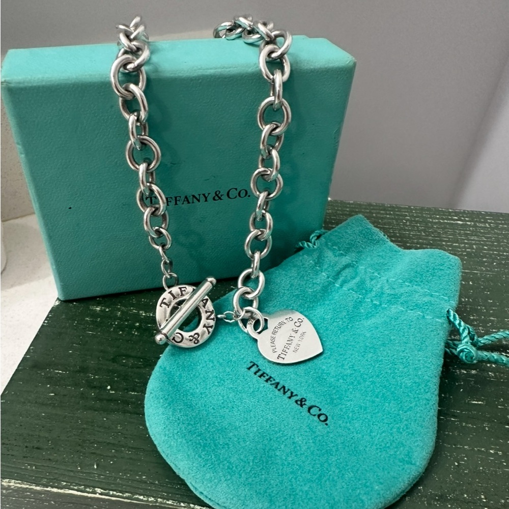 Tiffany & Co. Silver Heart Necklace